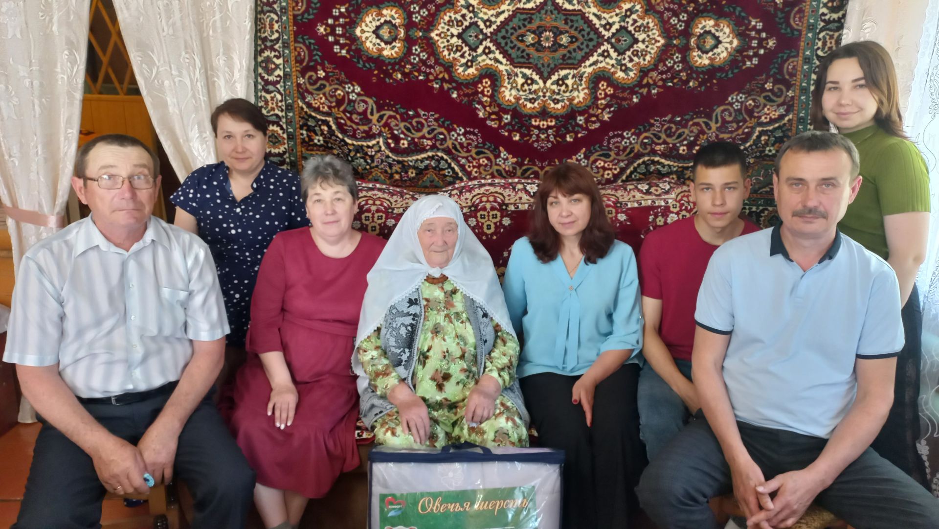 Олы Кайбычта яшәүче Сания Җиһаншинага 90 яшь тулды