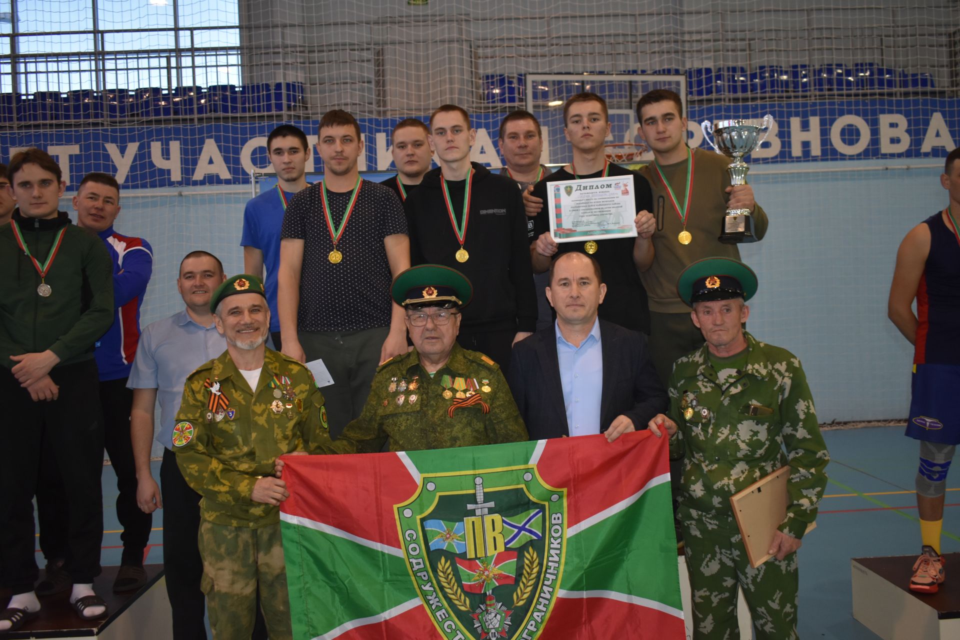 Сборная Кайбиц — победитель турнира по волейболу