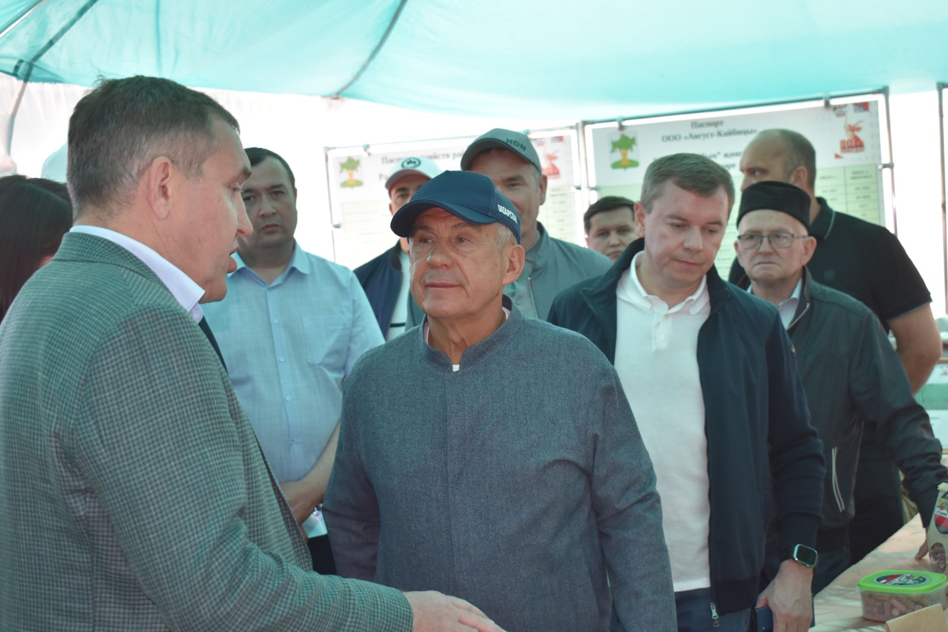 В Кайбицах побывал Раис Республики Татарстан Рустам Минниханов