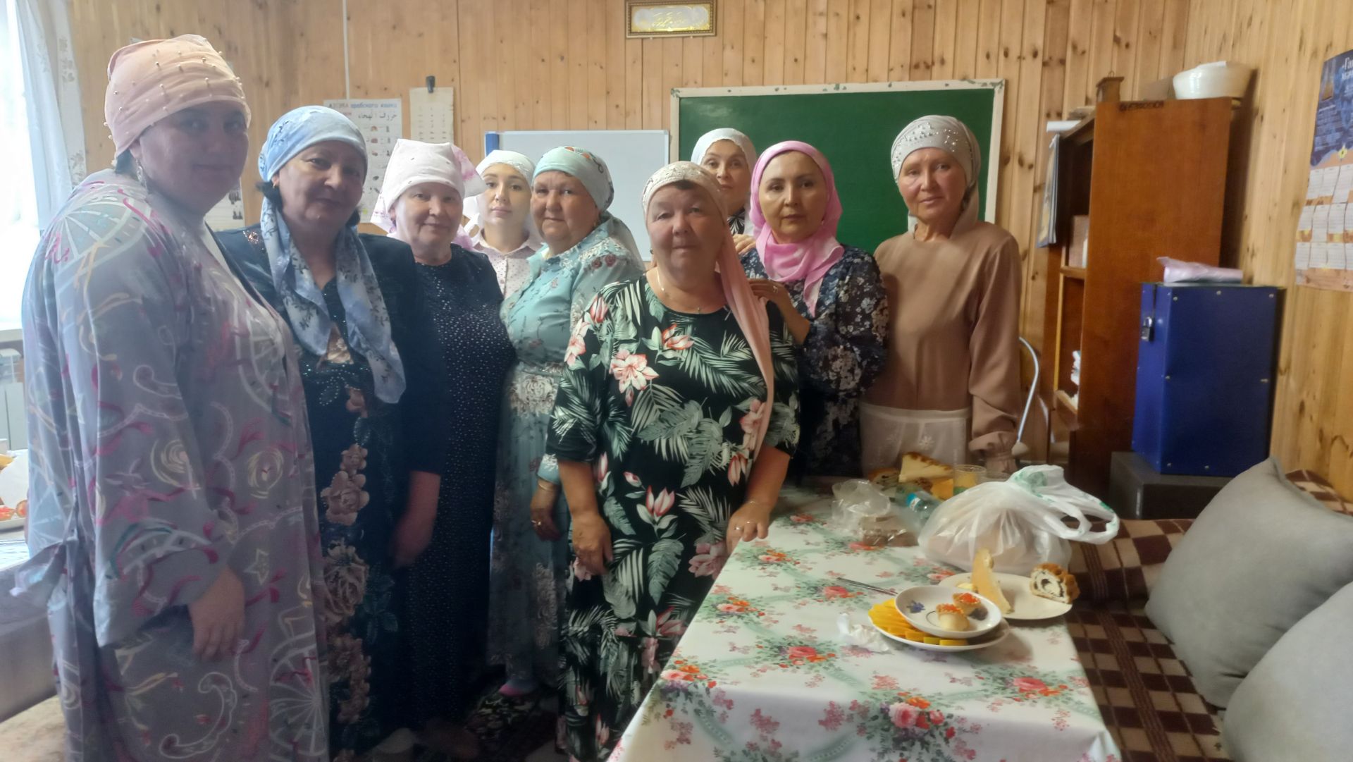 Бортас авылы мәчетендә Корбан ашы узды