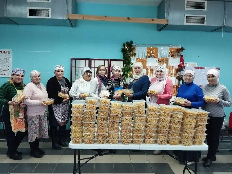 Кайбыч район үзәк китапханәсе хезмәткәрләре махсус хәрби операция сугышчыларына гуманитар ярдәм оештыруда катнашуны дәвам итә