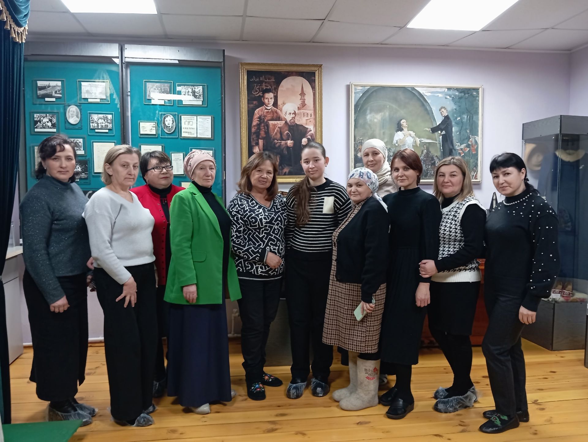 В Год культурного наследия, который был объявлен в районе, библиотекари посетили музей имени Галии Кайбицкой