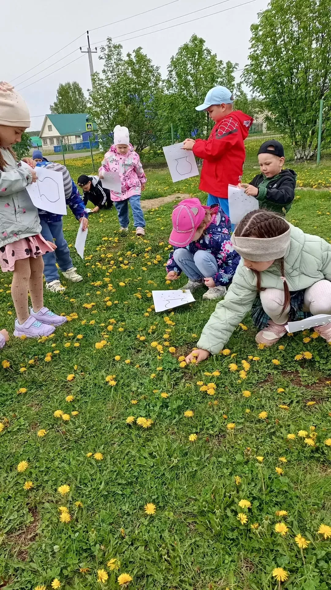 Маленькие солнышки в ладошках: День одуванчиков в детском саду «Миляшкай»