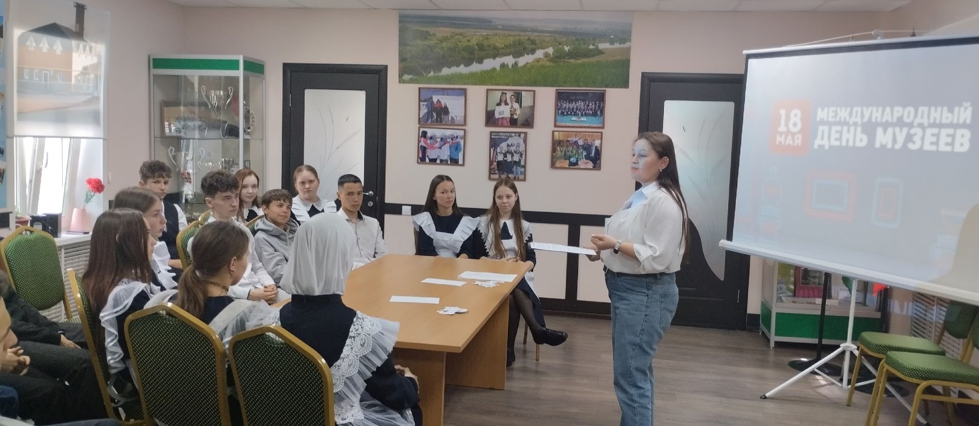 Викторина «Сокровища Кайбицкого края»: 10-е классы Большекайбицкой школы соревнуются в преддверии Международного дня музеев