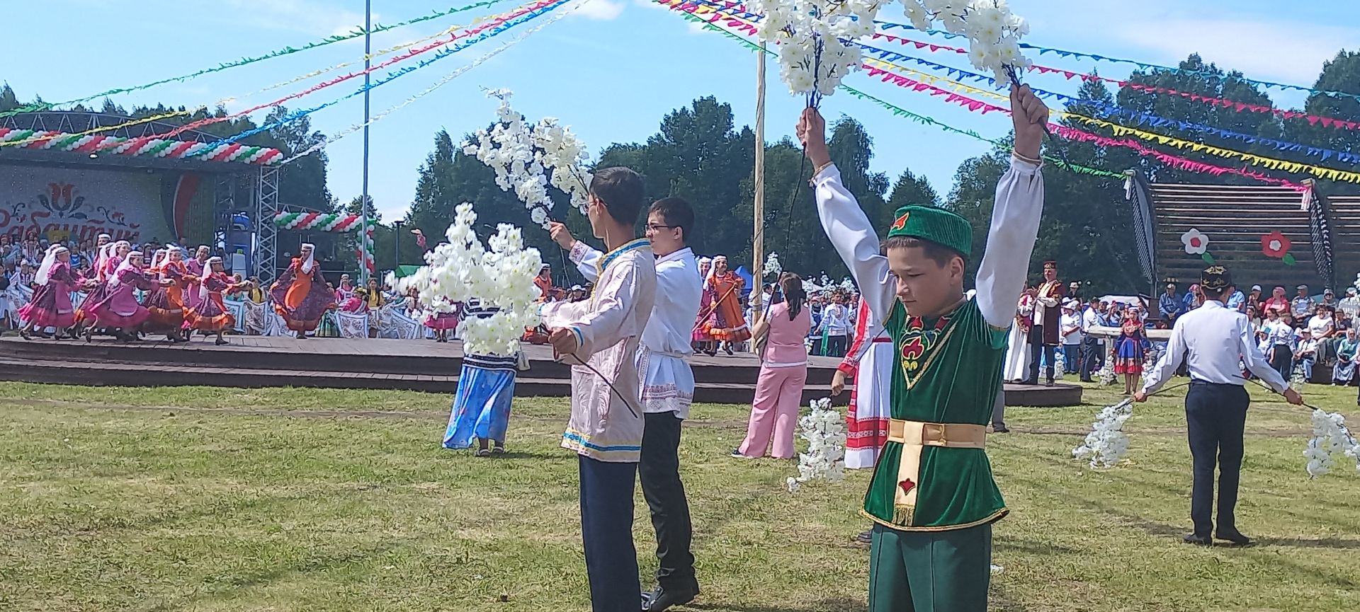 Кайбычта узган Сабантуй бәйрәме мизгелләре
