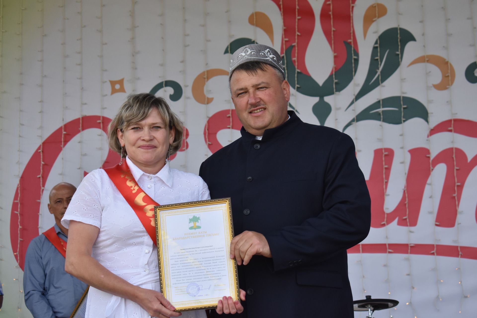 На Сабантуе в Кайбицах чествовали передовиков труда