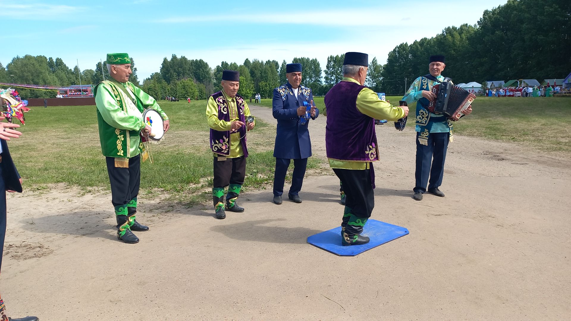 Кайбычта узган Сабантуй бәйрәме мизгелләре