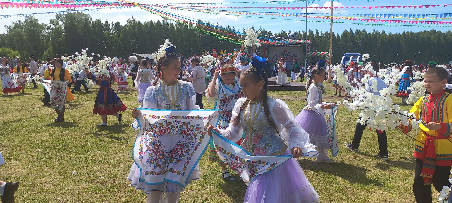 Кайбычта узган Сабантуй бәйрәме мизгелләре