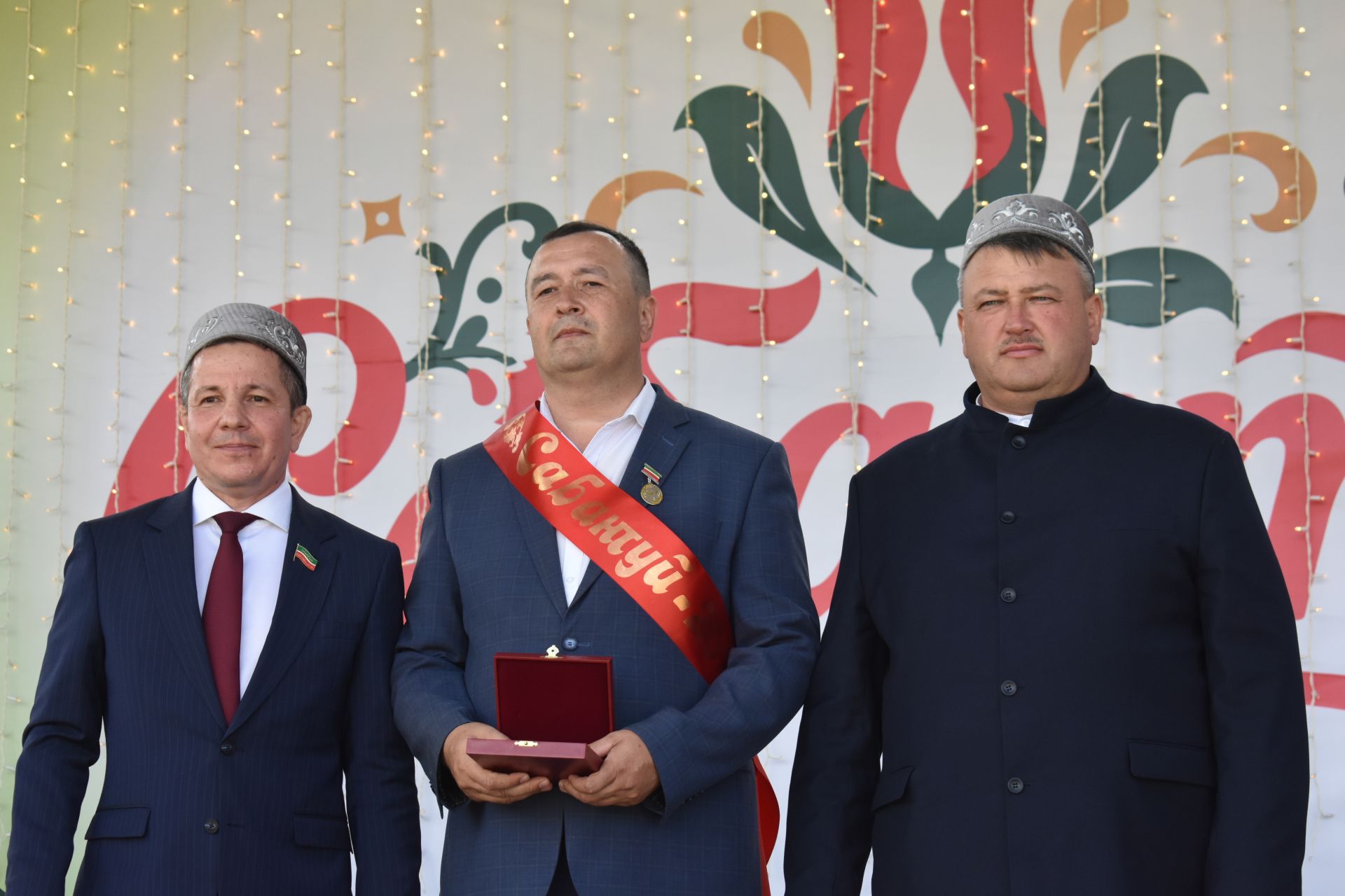 На Сабантуе в Кайбицах чествовали передовиков труда