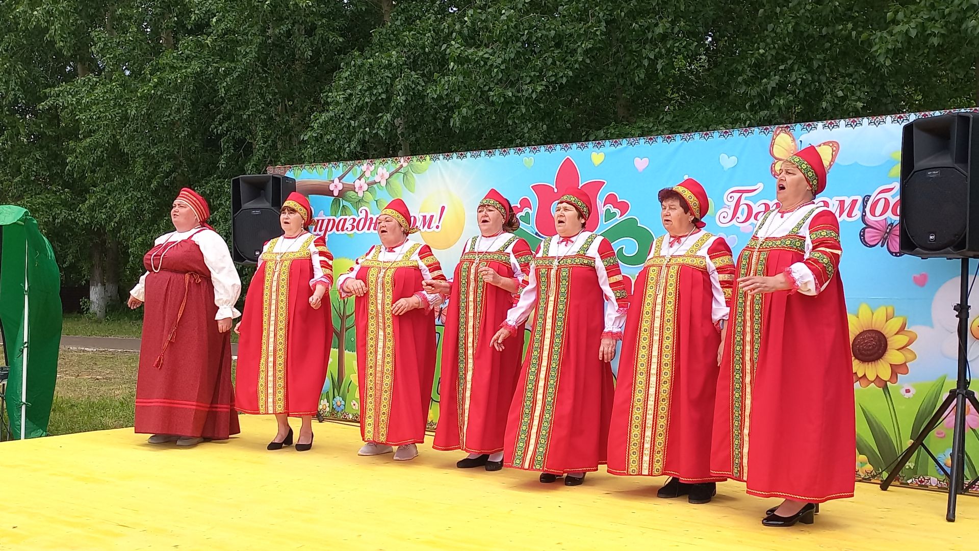 Кайбычта узган Сабантуй бәйрәме мизгелләре