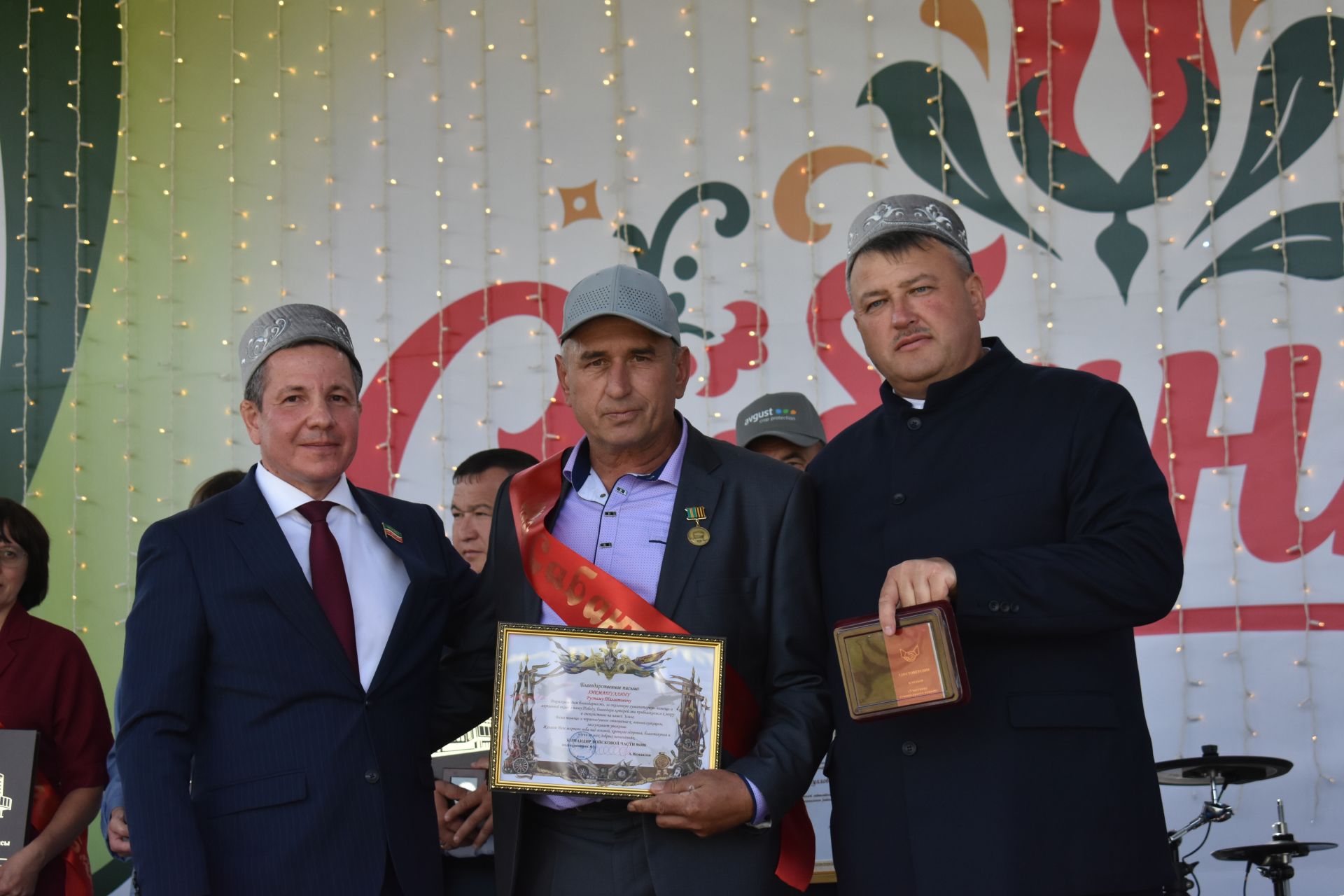 На Сабантуе в Кайбицах чествовали передовиков труда