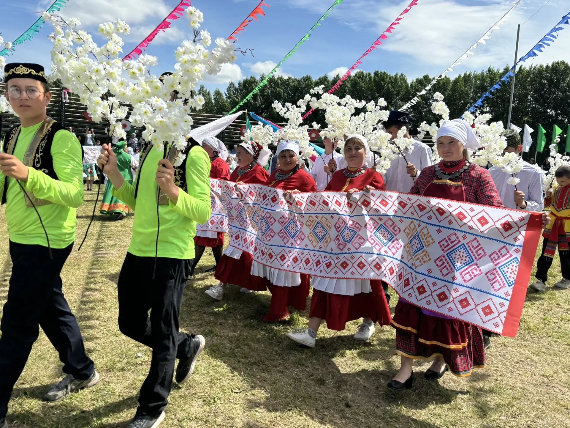 Кайбычта узган Сабантуй бәйрәме мизгелләре