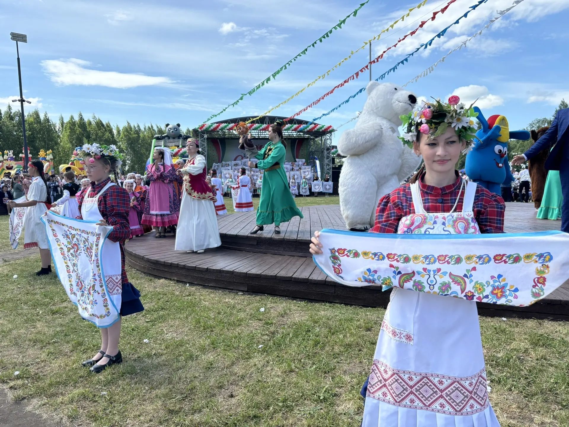 Кайбычта узган Сабантуй бәйрәме мизгелләре