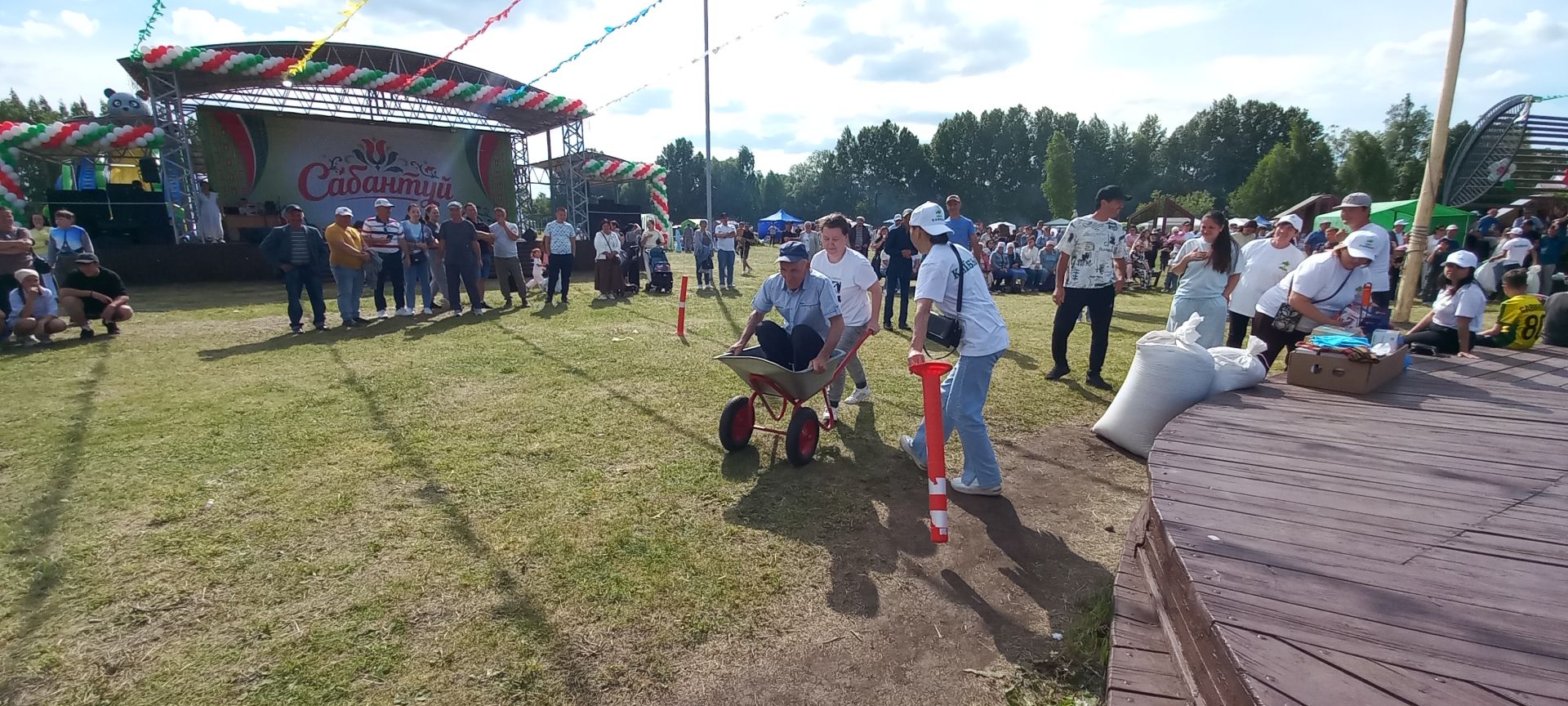 Кайбычта узган Сабантуй бәйрәме мизгелләре
