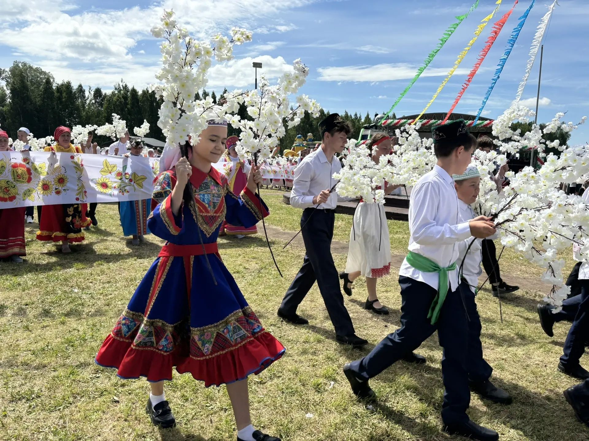 Кайбычта узган Сабантуй бәйрәме мизгелләре