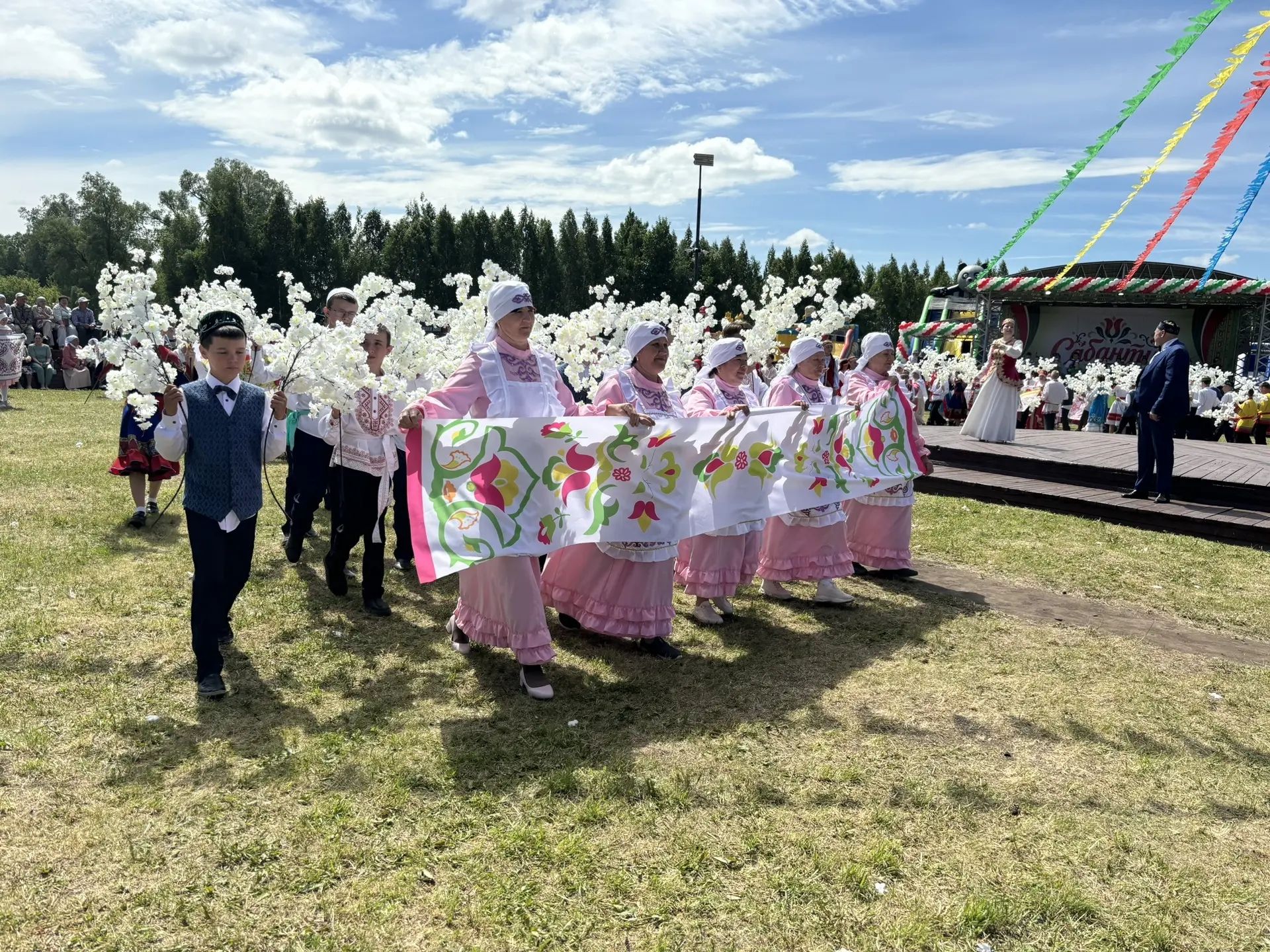 Кайбычта узган Сабантуй бәйрәме мизгелләре