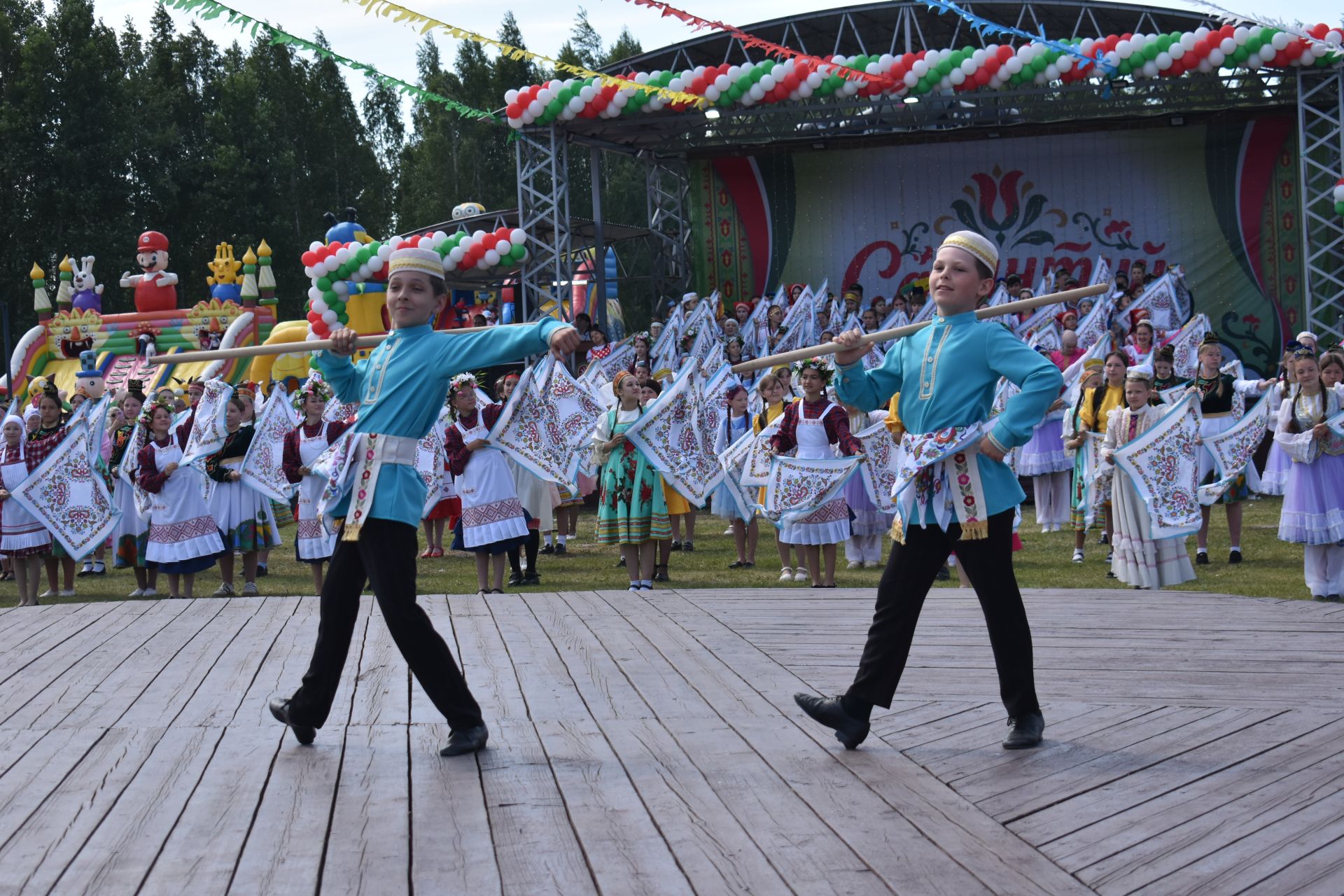 Кайбычта узган Сабантуй бәйрәме мизгелләре