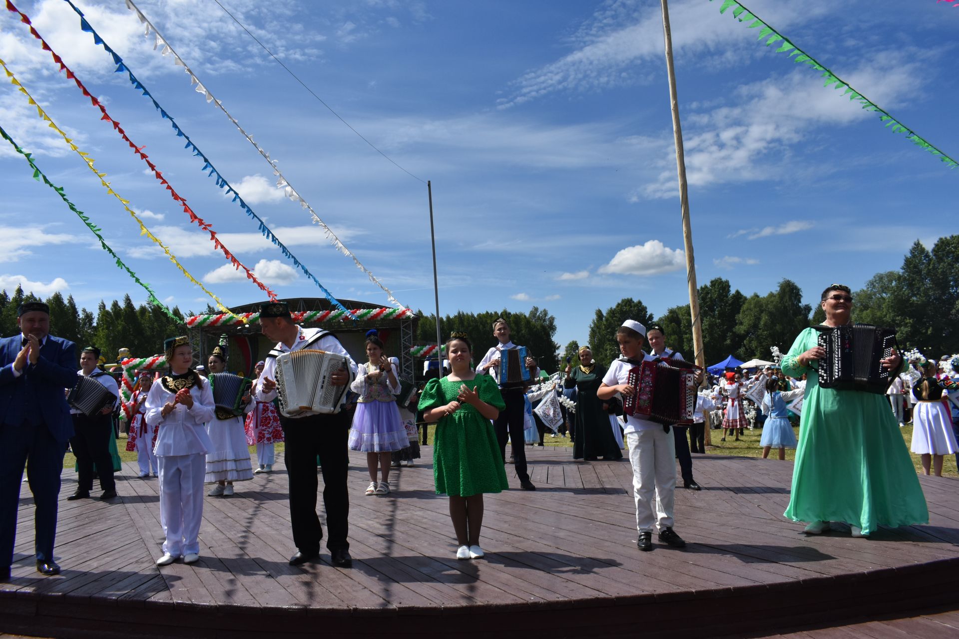 Кайбычта узган Сабантуй бәйрәме мизгелләре