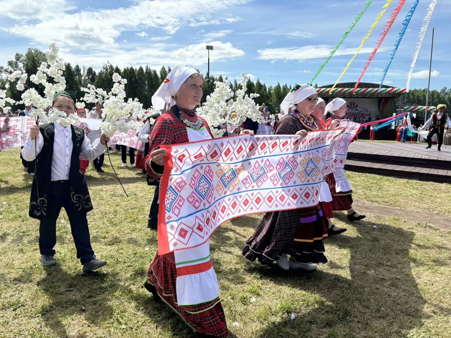 Кайбычта узган Сабантуй бәйрәме мизгелләре
