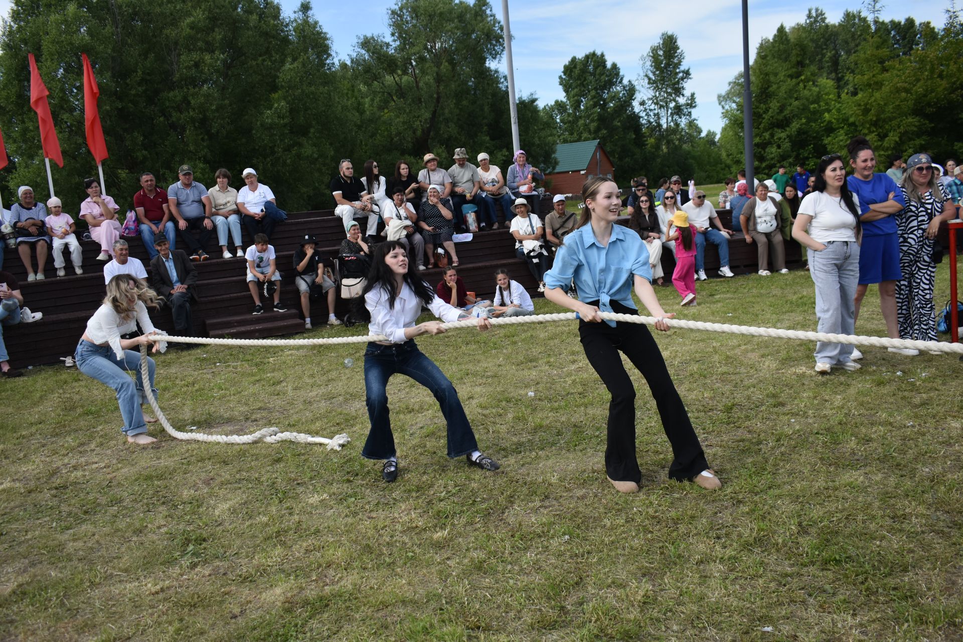 Кайбычта узган Сабантуй бәйрәме мизгелләре