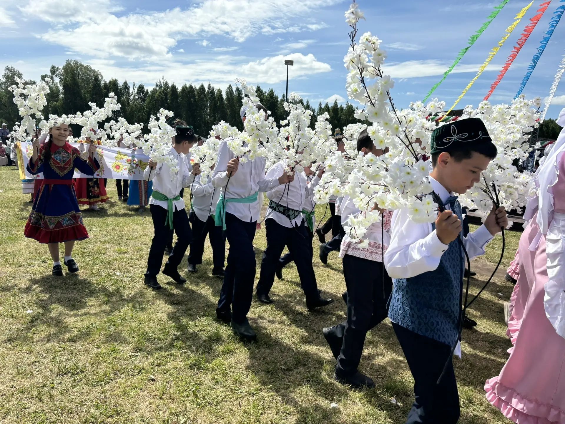 Кайбычта узган Сабантуй бәйрәме мизгелләре