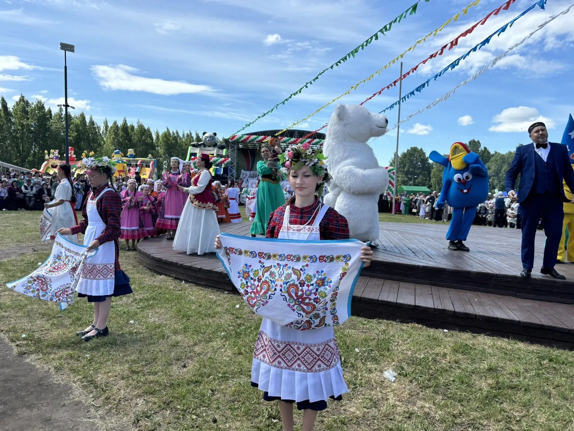 Кайбычта узган Сабантуй бәйрәме мизгелләре
