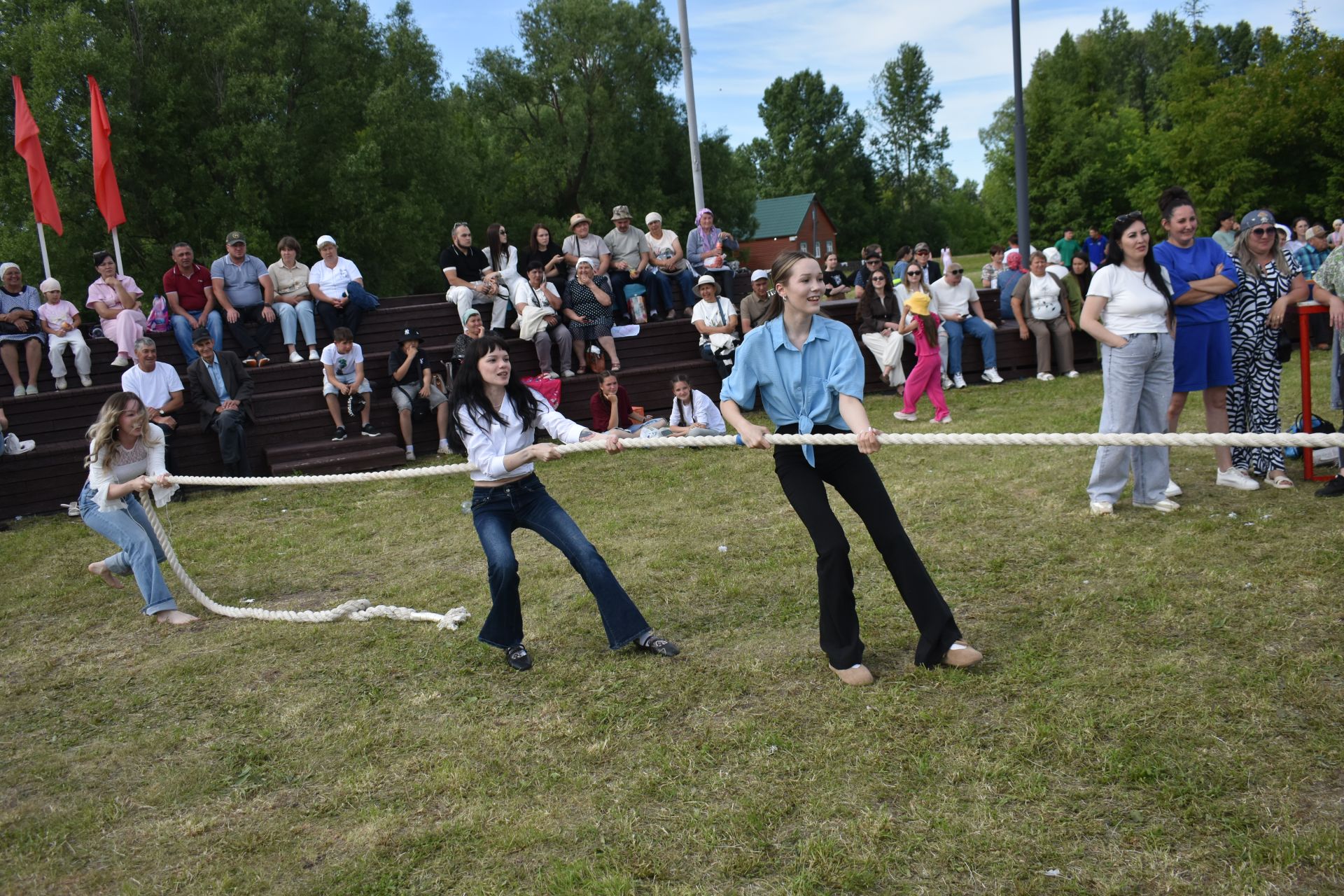 Кайбычта узган Сабантуй бәйрәме мизгелләре