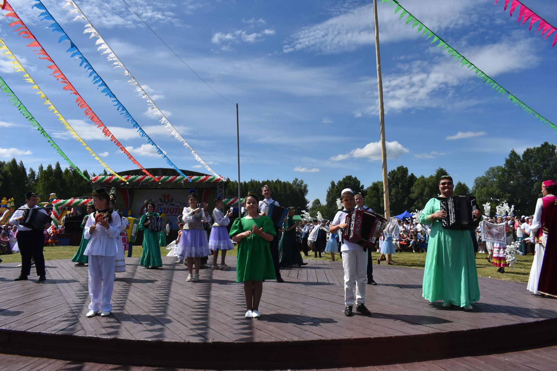 Кайбычта узган Сабантуй бәйрәме мизгелләре