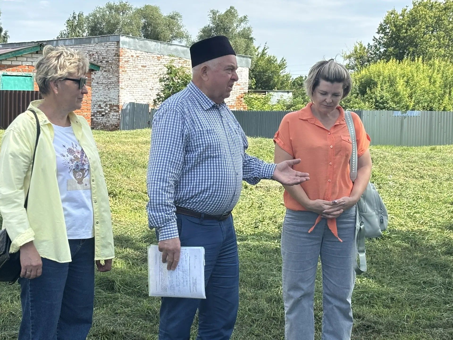 Кандидат сельскохозяйственных наук Харис Камалеев провел в Кайбицком районе мастер-класс по посадке и выращиванию овощных культур