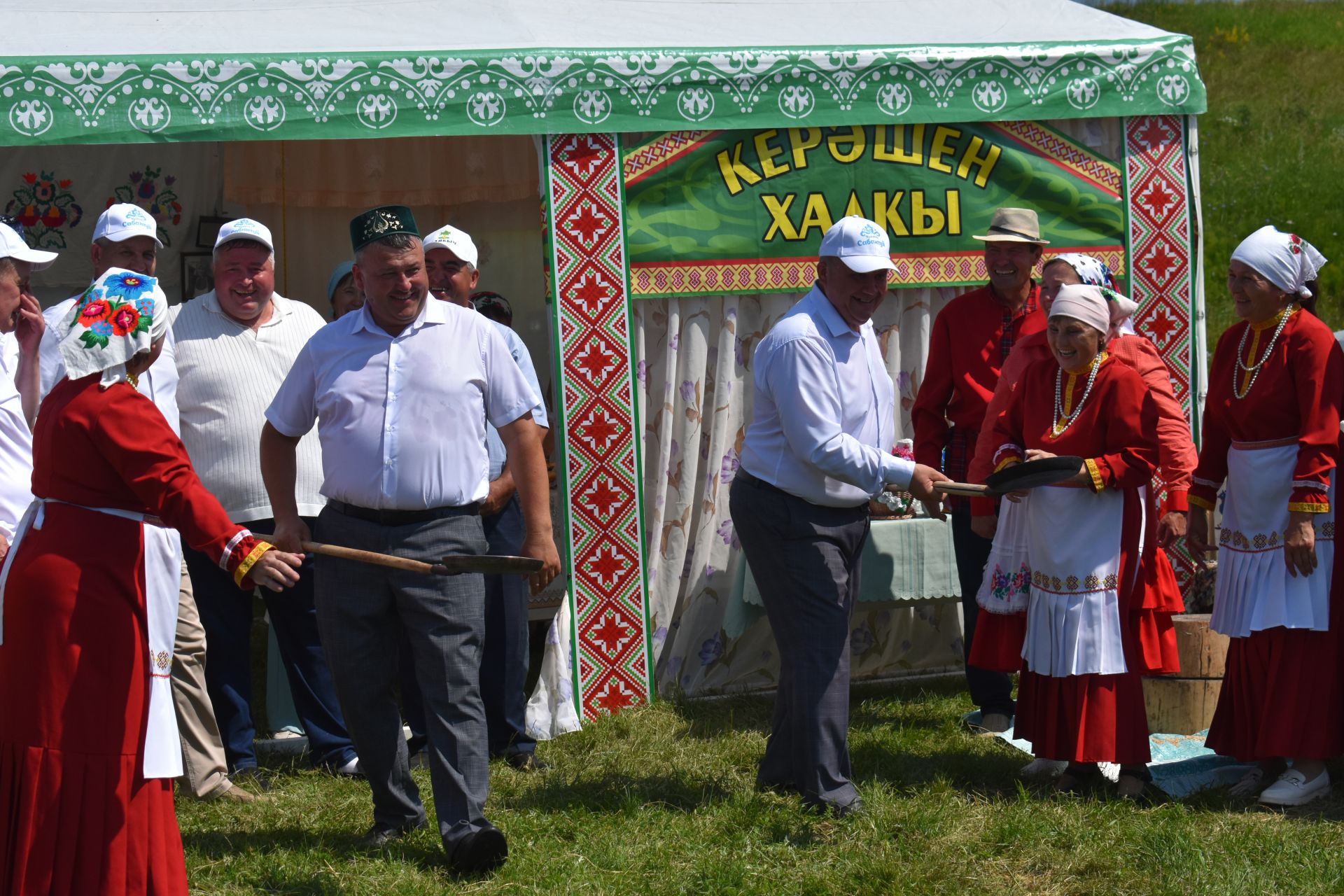 Кайбычлылар Чувашиянең Урмай авылында узган Сабантуйда гөрләтеп кайтты