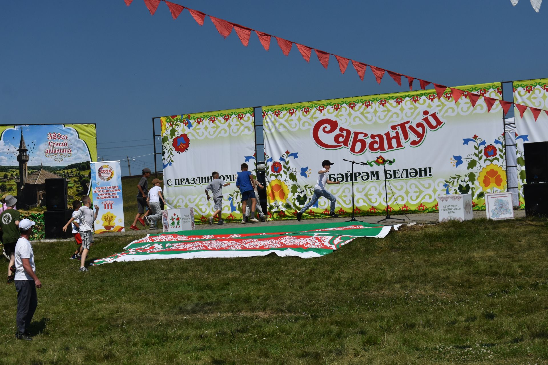 Кайбычлылар Чувашиянең Урмай авылында узган Сабантуйда гөрләтеп кайтты