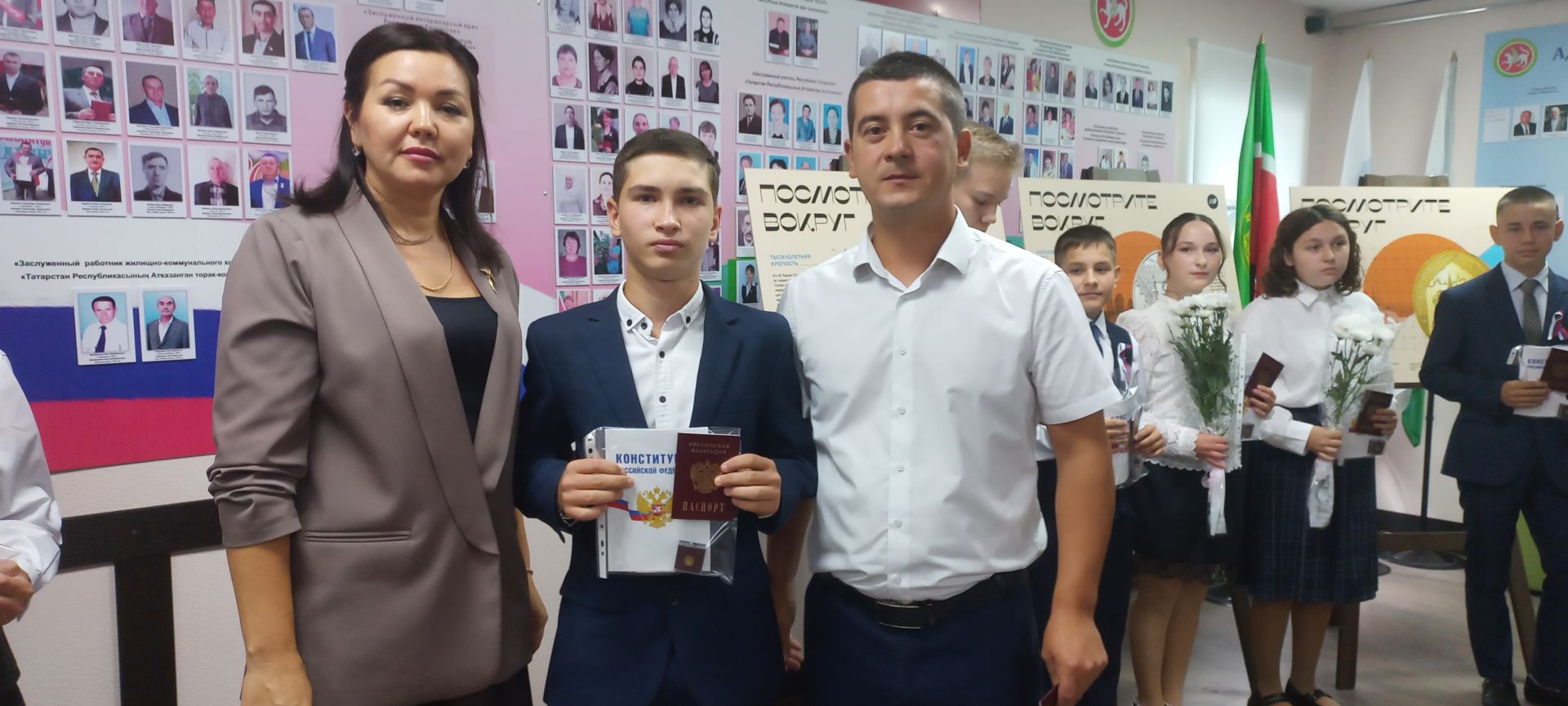 В преддверии Дня Государственного флага РФ в музее Кайбицкого края
