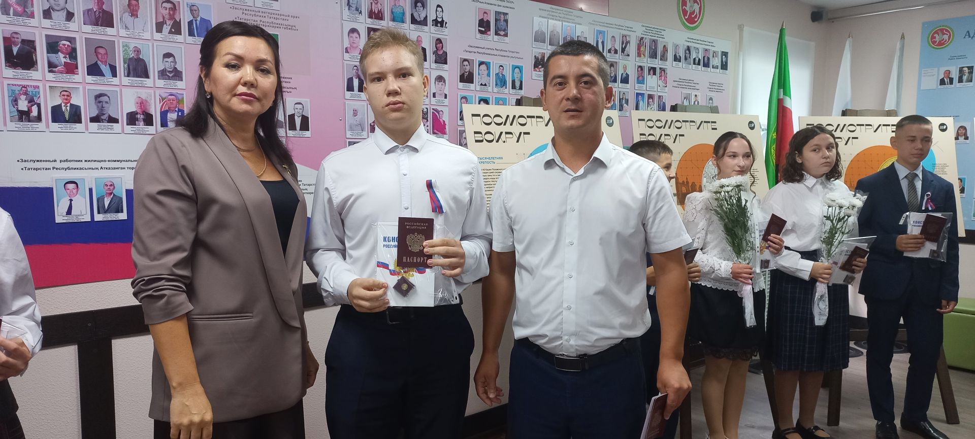 В преддверии Дня Государственного флага РФ в музее Кайбицкого края