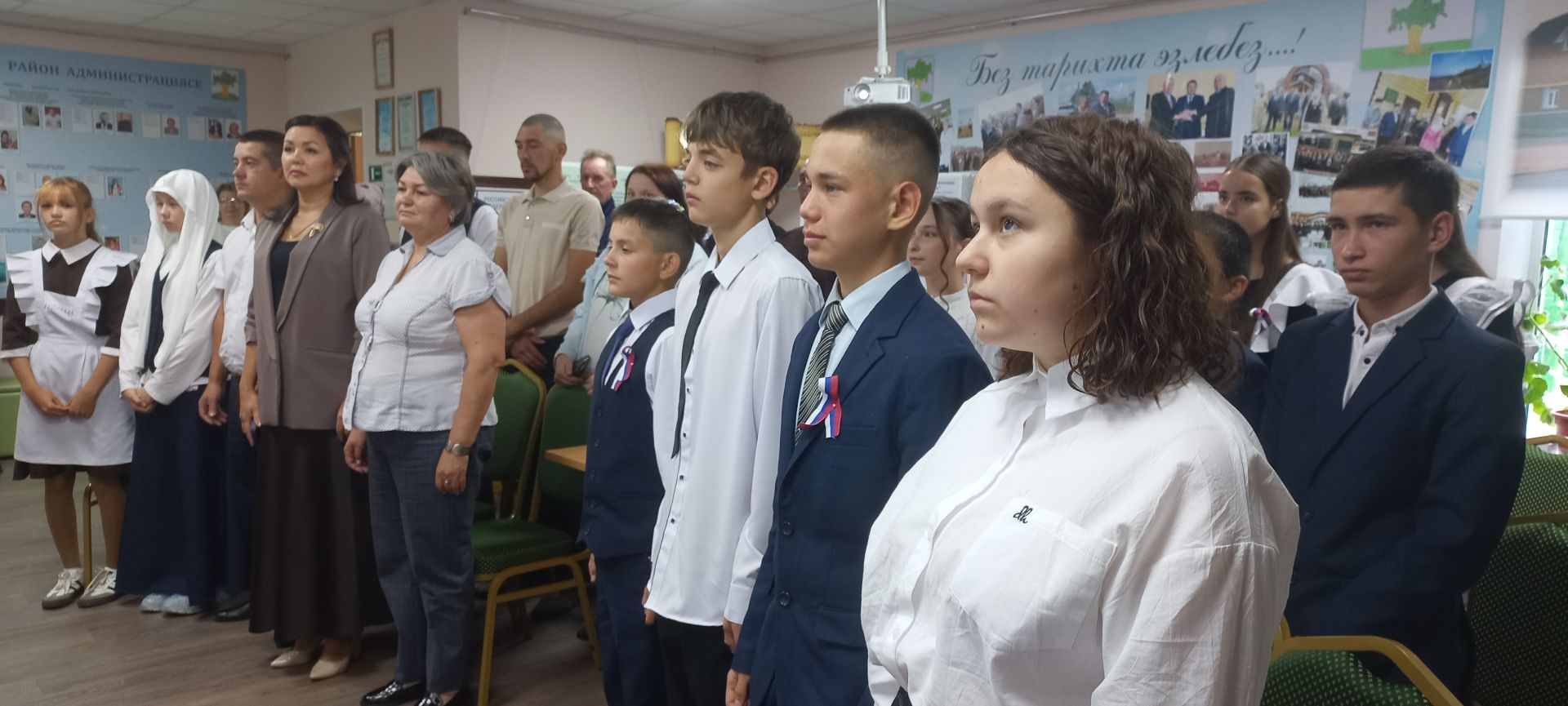 В преддверии Дня Государственного флага РФ в музее Кайбицкого края