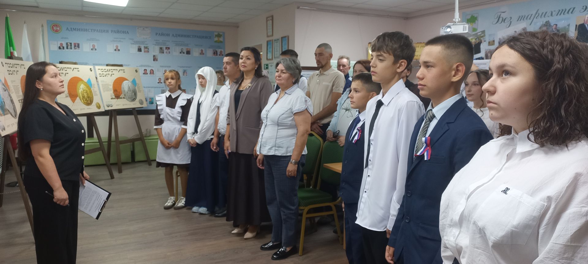 В преддверии Дня Государственного флага РФ в музее Кайбицкого края