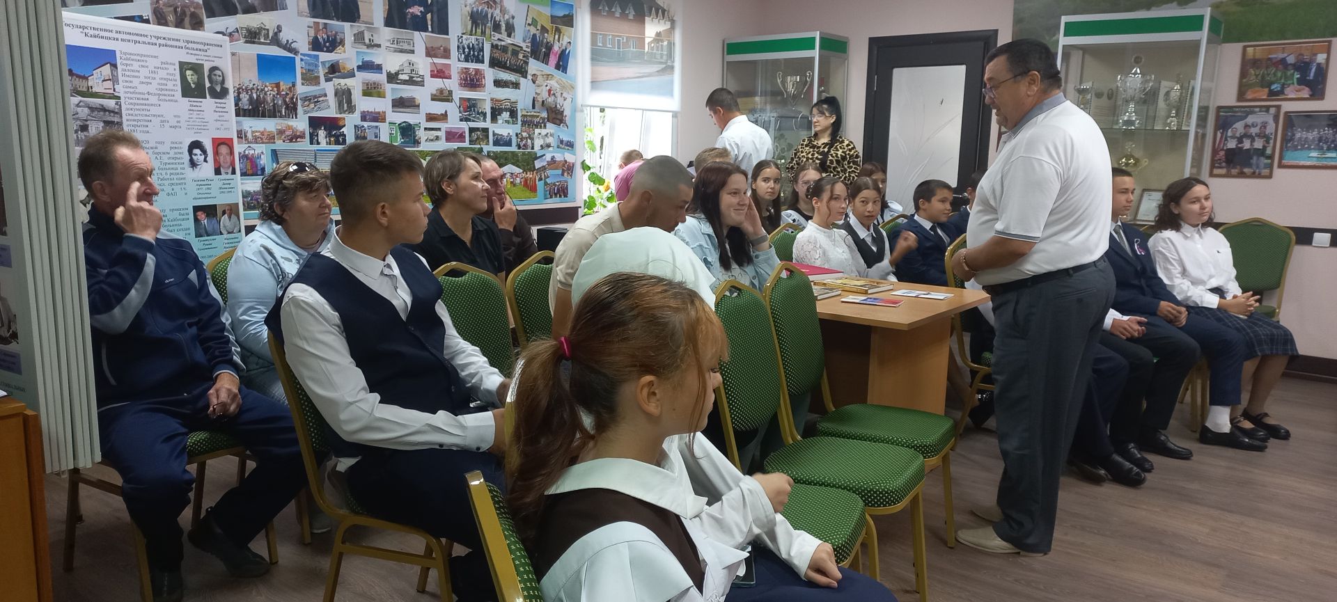 В преддверии Дня Государственного флага РФ в музее Кайбицкого края