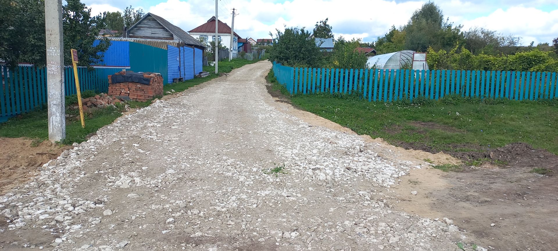 В трех селах Старотябердинского поселения обновили дороги