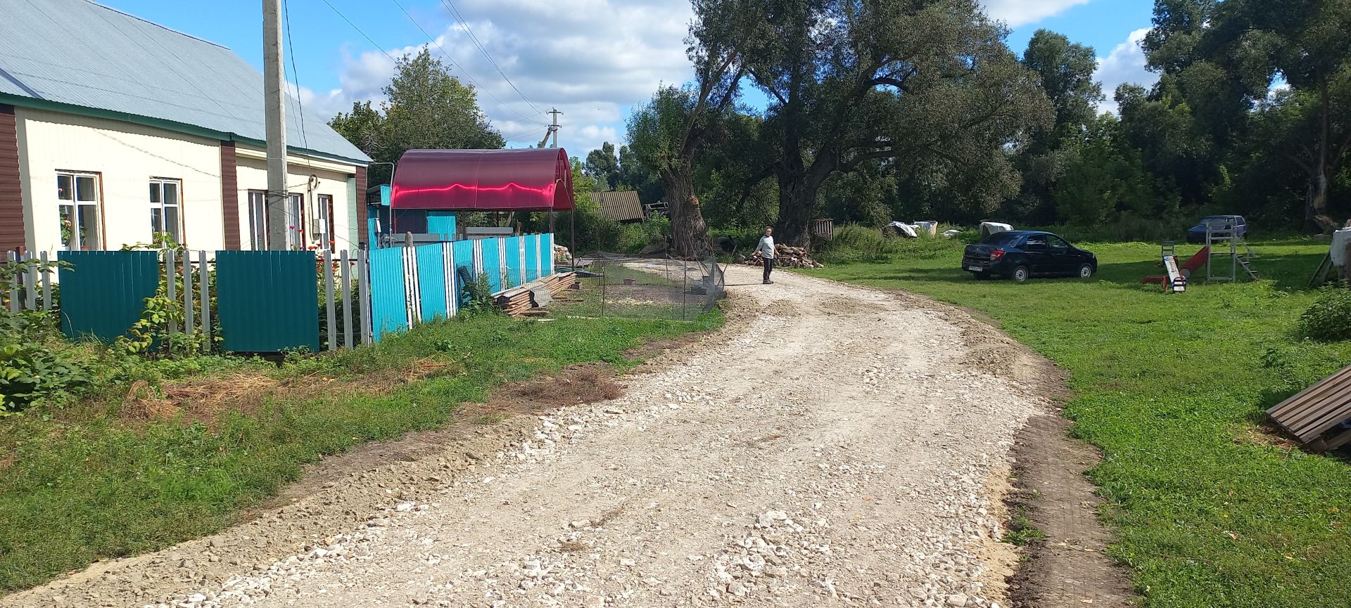 В трех селах Старотябердинского поселения обновили дороги
