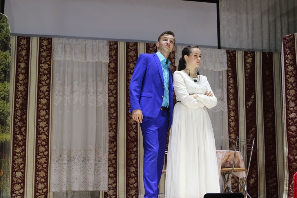 В Кайбицах прошли гастроли студенческого татарского народного театра "Тургай "