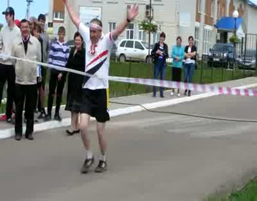 Завершился марафонский забег посвященный 80-летию газеты «Кайбыч таңнары»