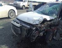 В Верхнеуслонском районе водитель легковушки пострадал в ДТП с большегрузом
