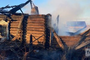 Два человека в Татарстане получили ожоги в результате пожара