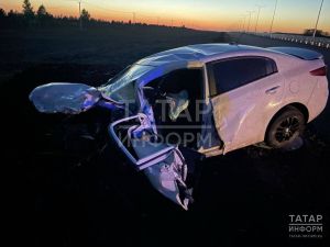 На трассе в Татарстане водители легковушек и пассажир получили травмы в ДТП