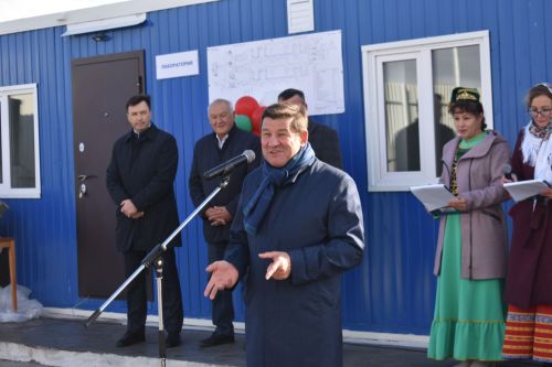 Кайбычта үзәкләштерелгән биологик чистарту корылмасы ачылды