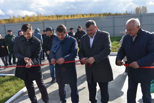 Кайбычта үзәкләштерелгән биологик чистарту корылмасы ачылды