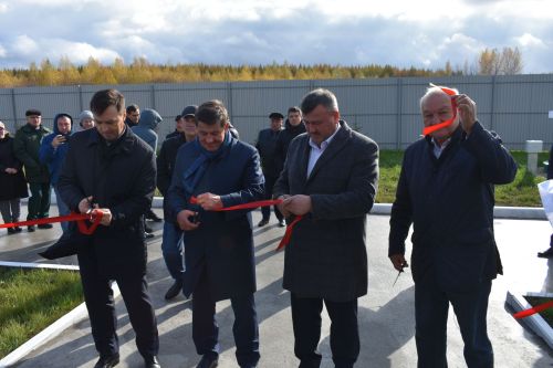 Кайбычта үзәкләштерелгән биологик чистарту корылмасы ачылды