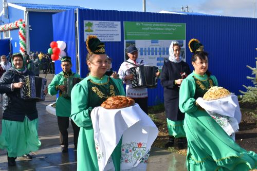 Кайбычта үзәкләштерелгән биологик чистарту корылмасы ачылды