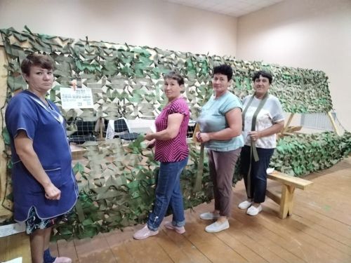 Водитель грузовой машины на СВО благодарен ульянковцам за именную маскировочную сетку