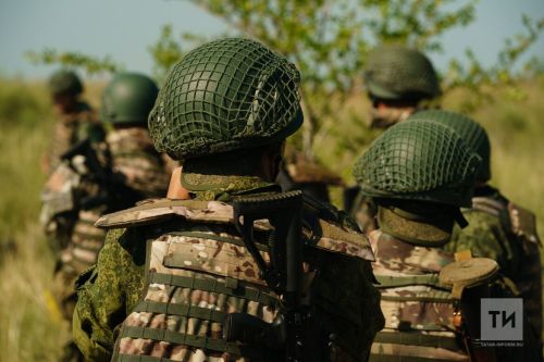 Три товарища - одноклассника из Большеподберезинской школы встали на защиту мира