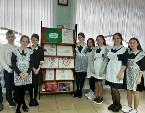 В Большекайбицкой школе прошел конкурс рисунков «Курение вредно для здоровья»